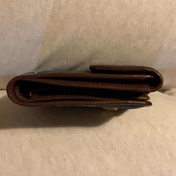 Celine Wallet - Vintage denim & leather - Picture 3 of 9